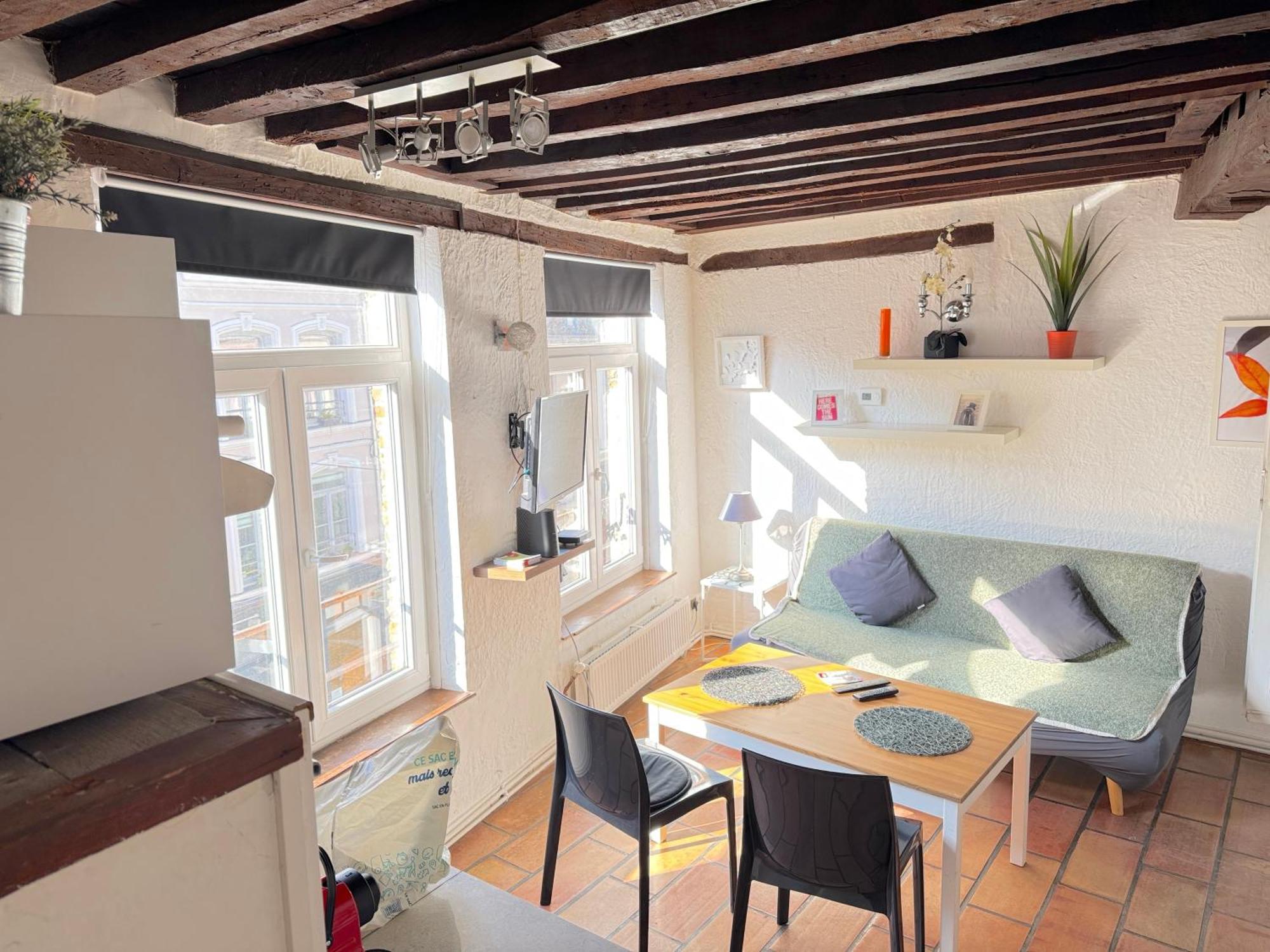 Charme Vieux Lille Apartment 1 Chambre 24H24H Access Kültér fotó